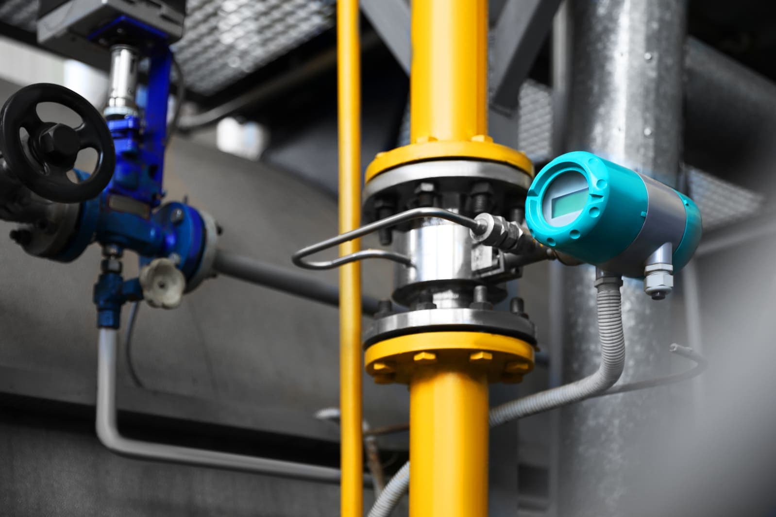 Técnico de Dynamic Meters realizando una instalación en sitio
